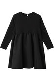 【BABY&KIDS】【定番】バレリーナロングT-ドレス ブラック(9Y-11Y) 9Y-11Y