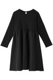 【BABY&KIDS】【定番】バレリーナロングT-ドレス ブラック(9Y-11Y) 9Y-11Y