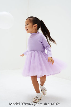 アミカキッズ/AMICA・kidsの【BABY&KIDS】チュチュT-ドレス ラベンダー(9Y-11Y) 9Y-11Y(200200/200206)