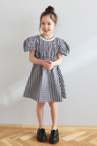 【KIDS】ギンガムチェックドレスミニ チェック（6Y-8Y） 6Y-8Y