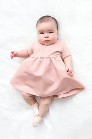 アミカキッズ/AMICA・kidsの【BABY&KIDS】バレリーナTドレス スモークピンク 9Y-11Y(200200/200206)