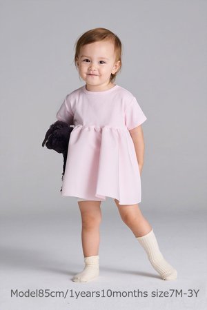 アミカキッズ/AMICA・kidsの【BABY&KIDS】バレリーナTドレス スモークピンク 9Y-11Y(200200/200206)