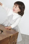 【予約販売】【Baby＆Kids】2WAY リボントップ アミカキッズ/AMICA・kids