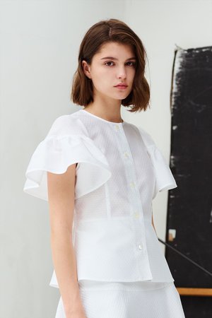 AMICA kids アミカキッズ　VOYAGE DRESS ワンピース　白 AMICA・kids｜アミカキッズのワンピース・チュニック通販｜ELLE