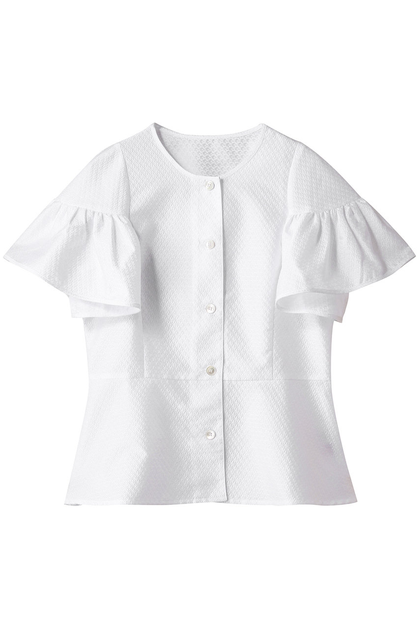 AMICA・kids クチュールフレアスリーブストップ (ホワイト, F) アミカキッズ ELLE SHOP AMICA・kids クチュールフレアスリーブストップ (ホワイト, F) アミカキッズ ELLE SHOP