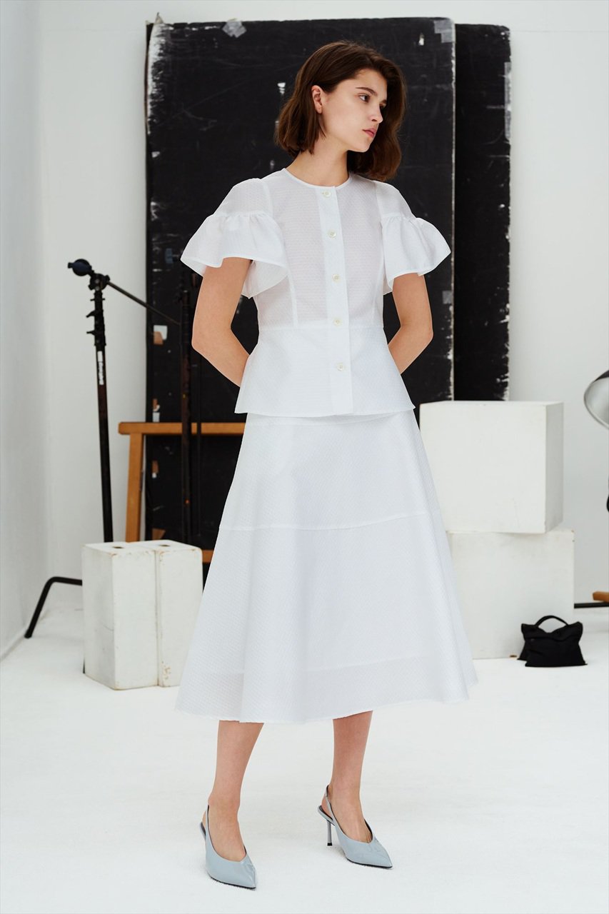 AMICA・kids(アミカキッズ)｜クチュールフレアスリーブストップ