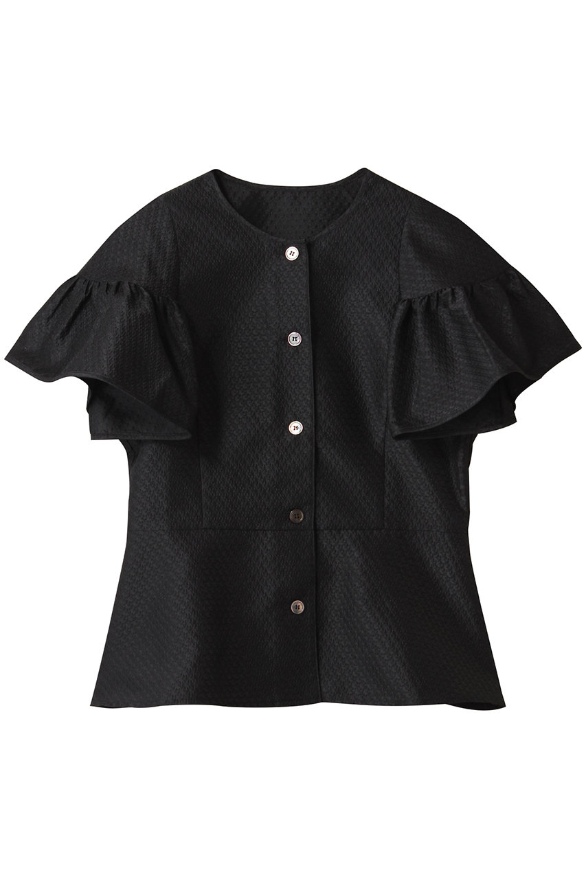 AMICA・kids クチュールフレアスリーブストップ (ブラック, F) アミカキッズ ELLE SHOP AMICA・kids クチュールフレアスリーブストップ (ブラック, F) アミカキッズ ELLE SHOP