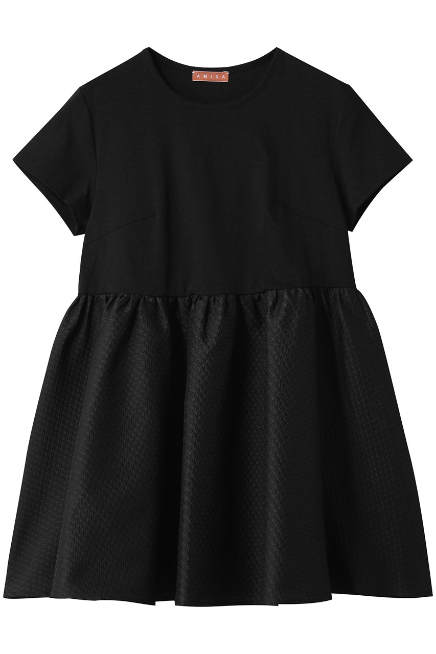 AMICA・kids クチュールTシャツ (ブラック, F) アミカキッズ ELLE SHOP AMICA・kids クチュールTシャツ (ブラック, F) アミカキッズ ELLE SHOP