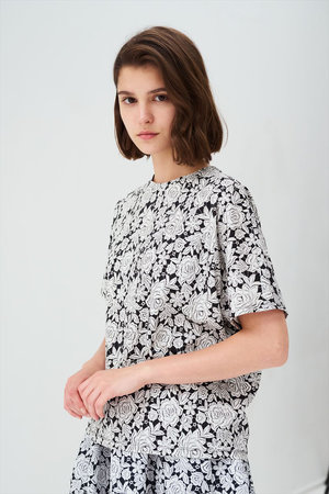 アミカキッズ/AMICA・kidsのヴィンテージレースTシャツ(110100/110102)