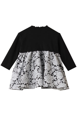 アミカキッズ/AMICA・kidsの【BABY&KIDS】ヴィンテージレースT-ドレス ホワイト×ブラック(6Y-8Y) 6Y-8Y