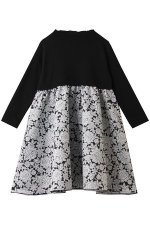 アミカキッズ/AMICA・kidsの【BABY&KIDS】ヴィンテージレースT-ドレス ホワイト×ブラック(6Y-8Y) 6Y-8Y