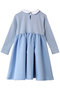 【KIDS】セレモニードレス ブルー(6Y-8Y) 6Y-8Y アミカキッズ/AMICA・kids