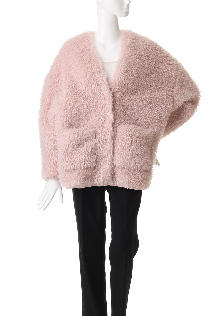 AMICA・kids(アミカキッズ)｜プードルコート/ピンク の通販｜ELLESHOP