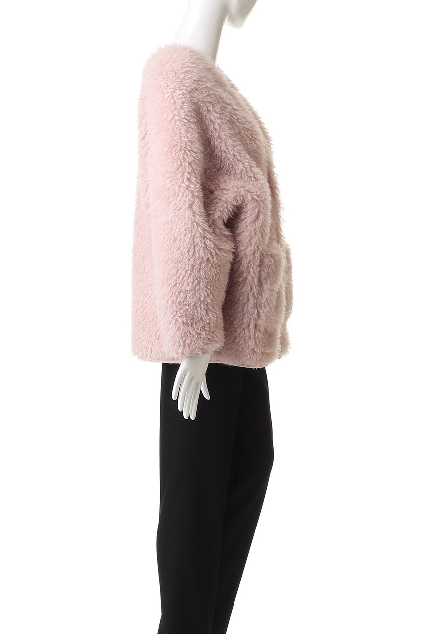 AMICA・kids(アミカキッズ)｜プードルコート/ピンク の通販｜ELLESHOP