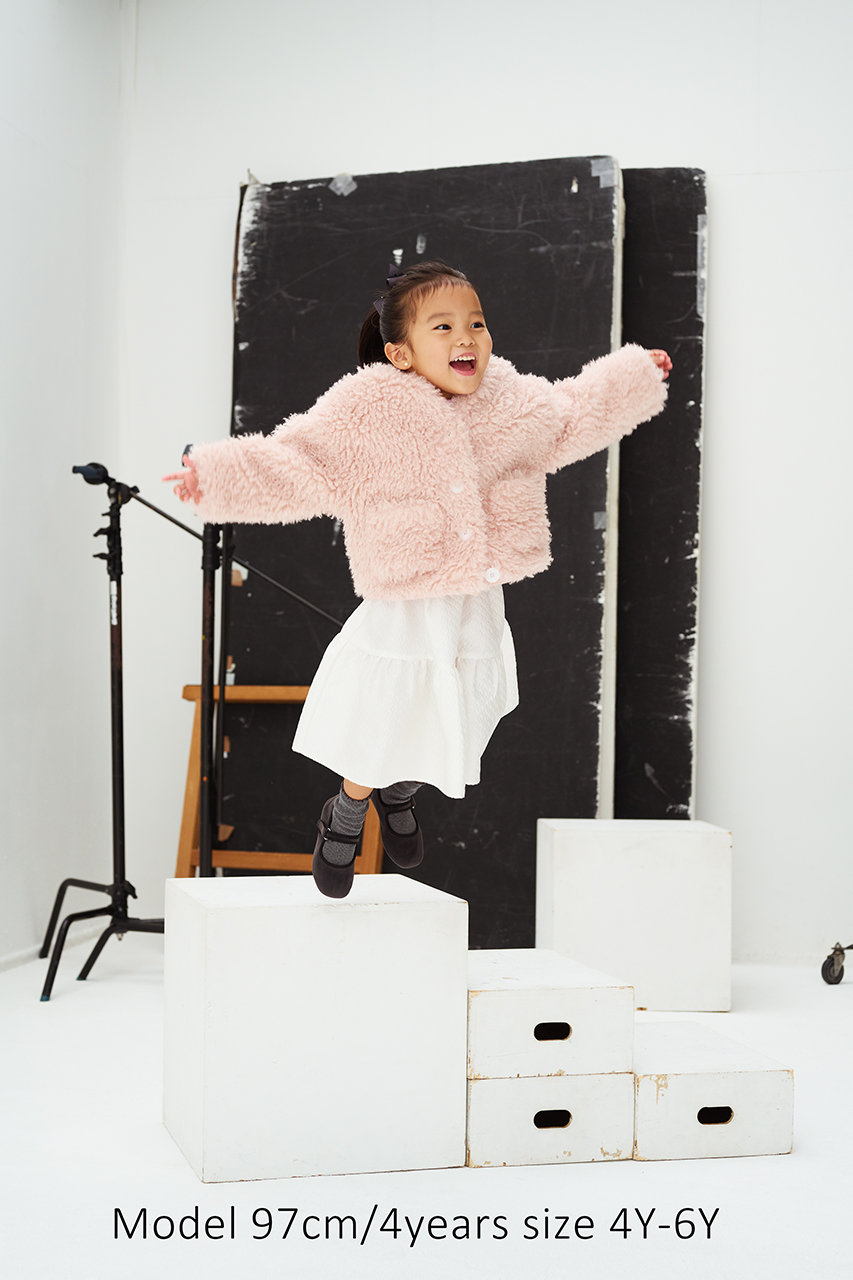 AMICA・kids(アミカキッズ)｜【KIDS】プードルコートキッズ モカ(9Y