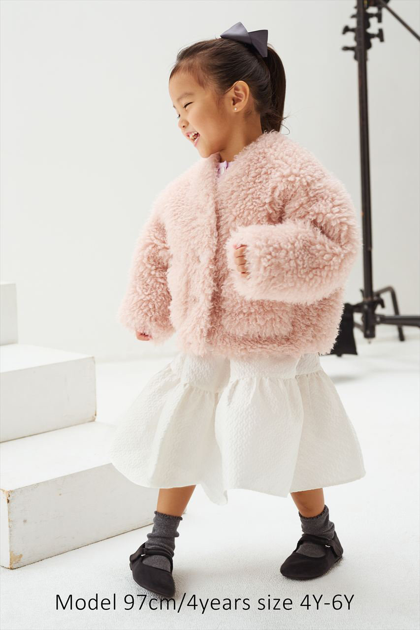 AMICA・kids(アミカキッズ)｜【KIDS】プードルコートキッズ モカ(9Y