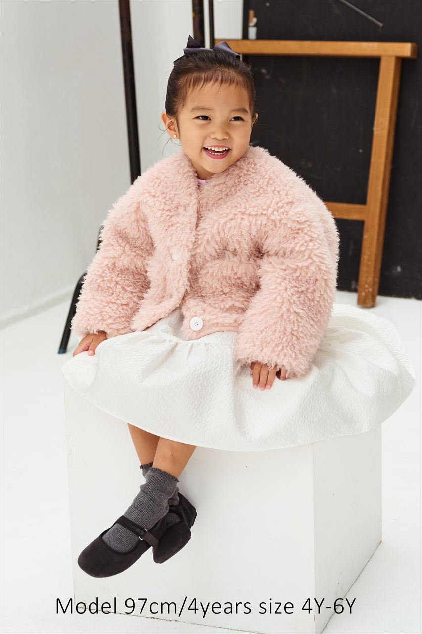 AMICA・kids(アミカキッズ)｜【KIDS】プードルコートキッズ モカ(9Y