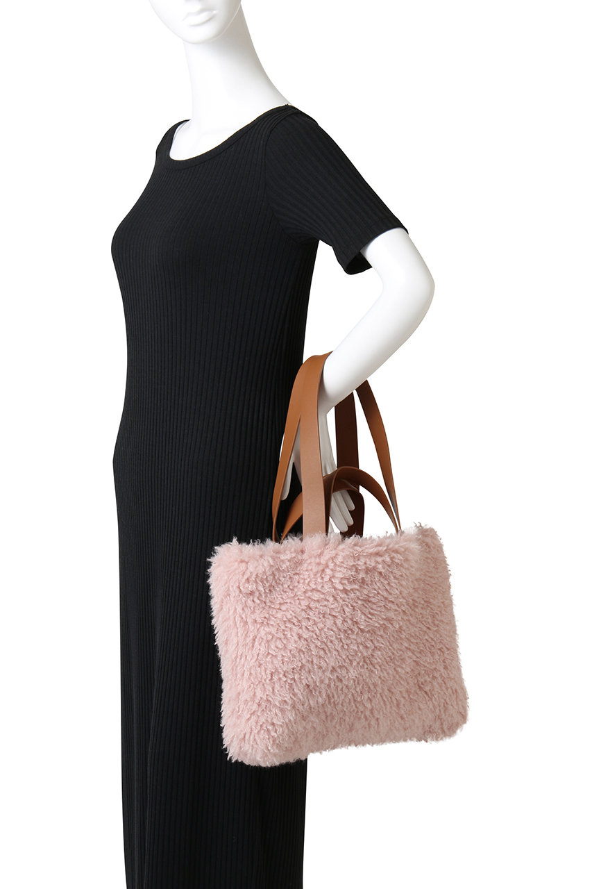 AMICA・kids(アミカキッズ)｜プードルトートバッグ/ピンク の通販