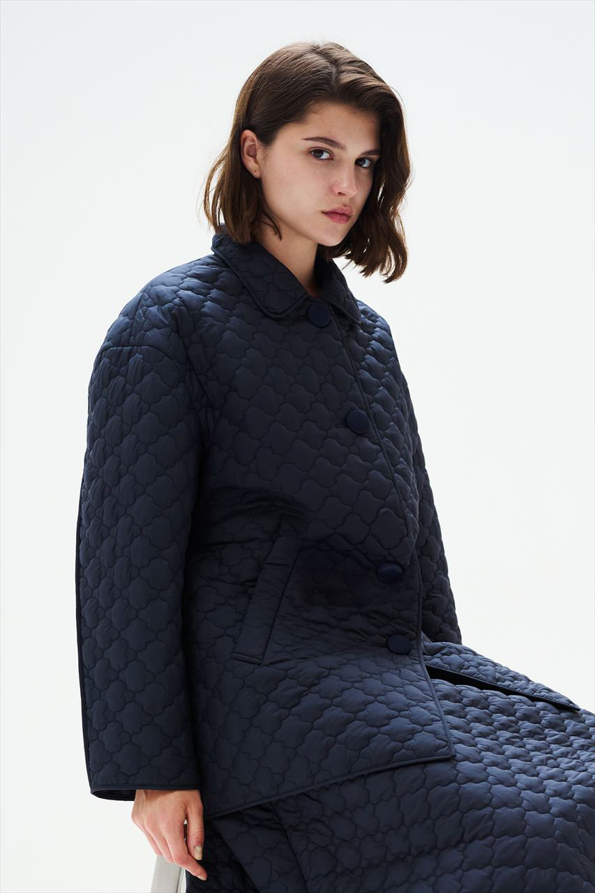 AMICA・kids(アミカキッズ)｜ヴォヤージュコクーンコート/ネイビー の