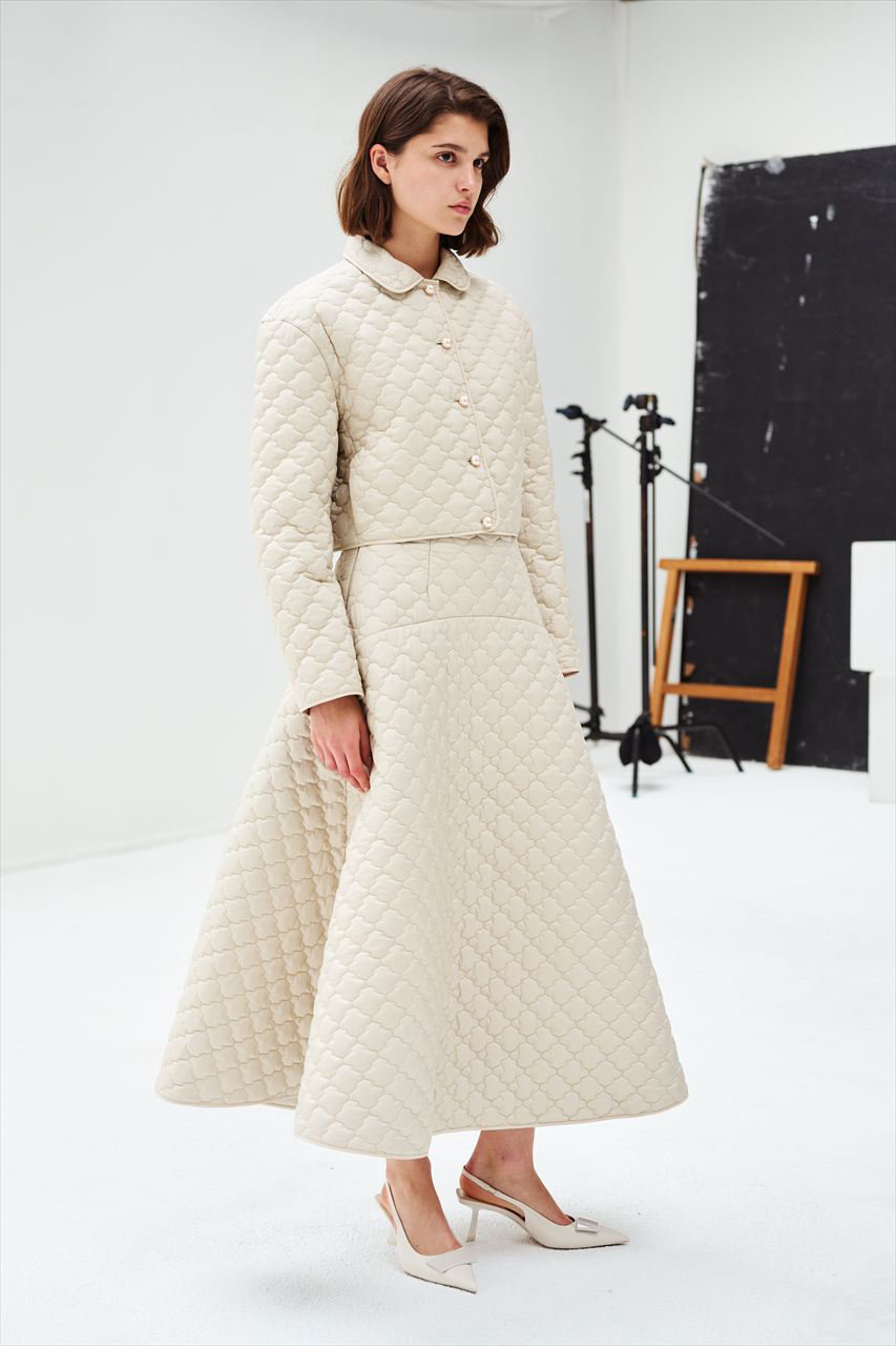 AMICA・kids(アミカキッズ)｜ヴォヤージュスカート/ベージュ の通販