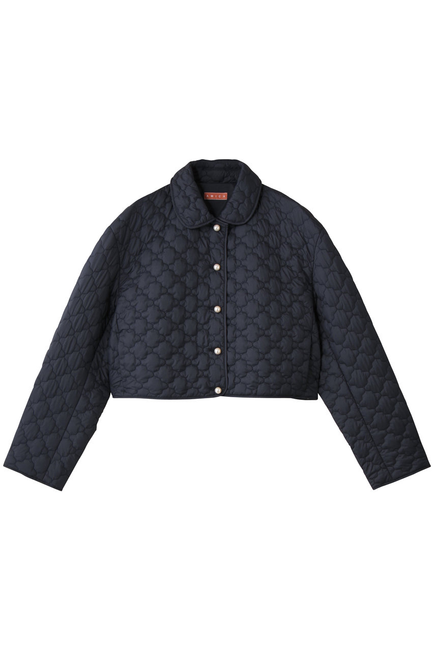 AMICA・kids ヴォヤージュクロップドジャケット (ネイビー, F) アミカキッズ ELLE SHOP AMICA・kids ヴォヤージュクロップドジャケット (ネイビー, F) アミカキッズ ELLE SHOP