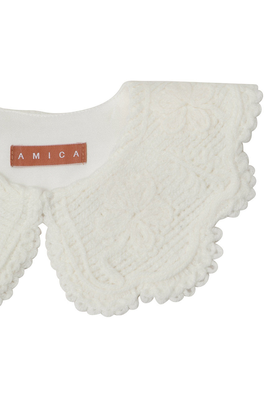 AMICA・kids(アミカキッズ)｜エンブロイダリーカラー/ホワイト の通販
