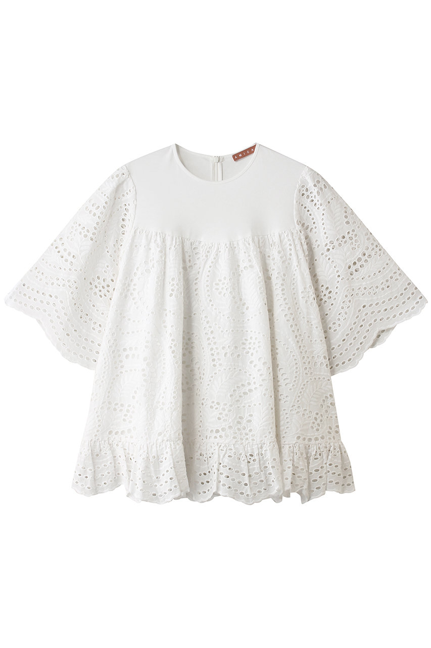 アミカキッズ/AMICA・kidsのLANIKAI レーストップ(ホワイト/AM012C-SS08)