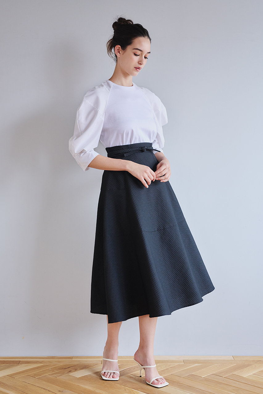 AMICA・kids(アミカキッズ)｜パフトップス/ホワイト の通販｜ELLESHOP