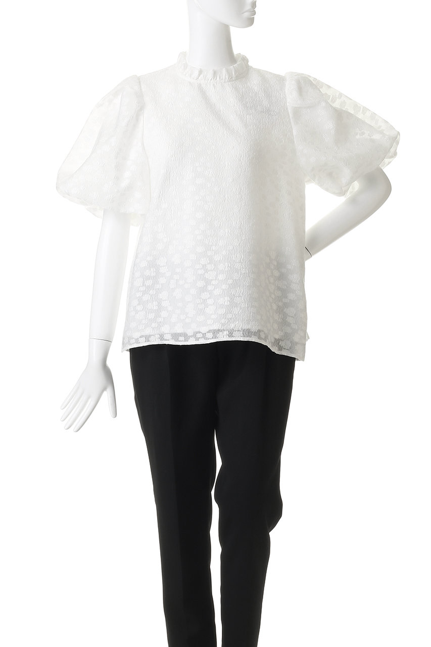 amica kids ISABELLE WHITEブラウス　アミカキッズ AMICA・kids(アミカキッズ)｜リボンブラウス/ホワイト の通販