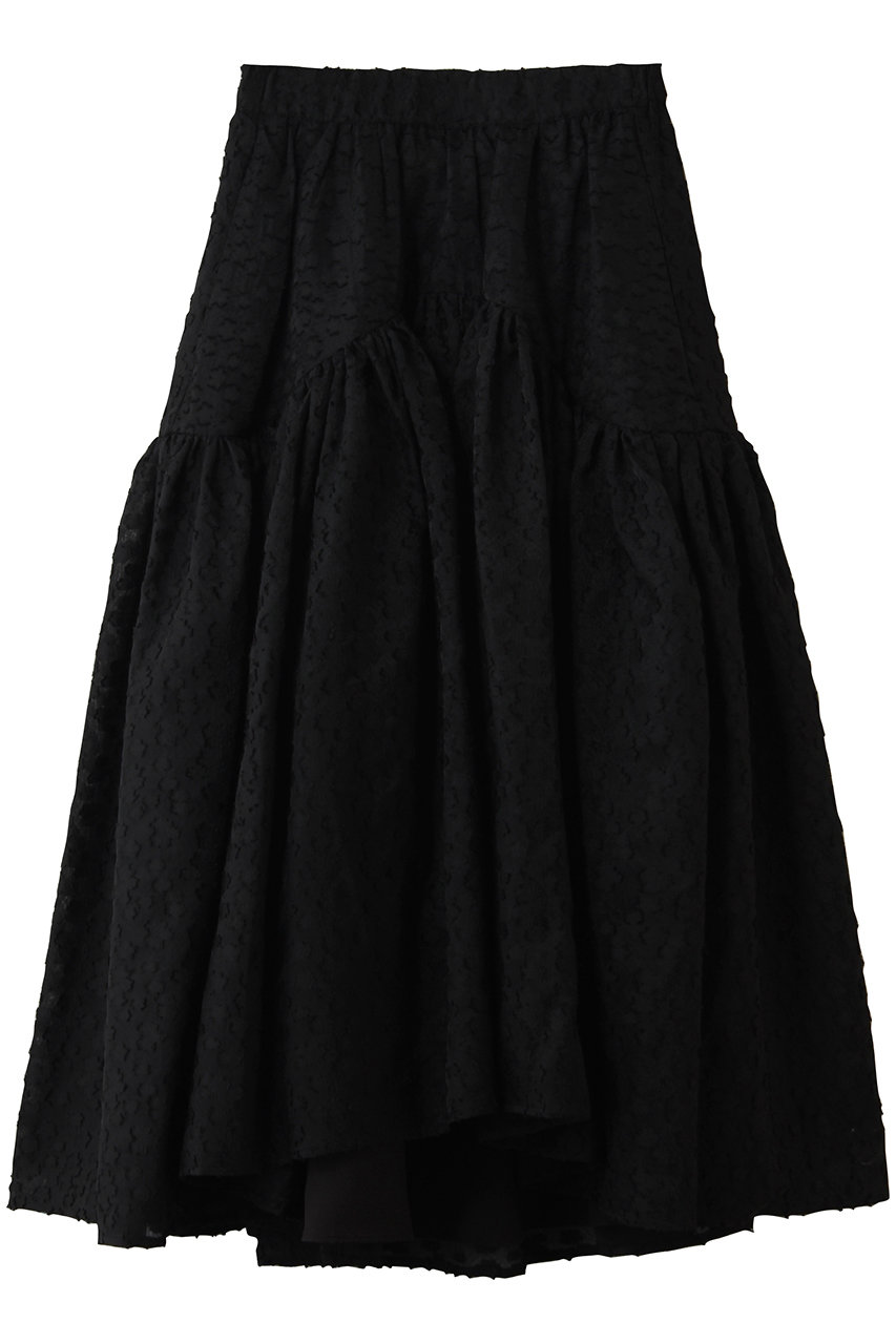 アミカキッズ/AMICA・kidsのシアークチュールスカート(ブラック/AM223H-SS08)