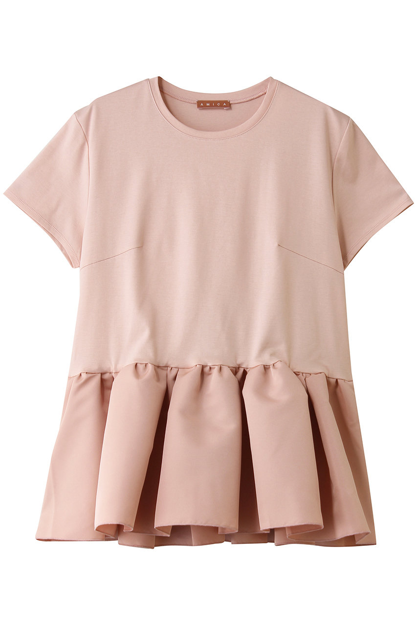アミカキッズ/AMICA・kidsのバレリーナTシャツ(スモークピンク/AM202C-SS06)