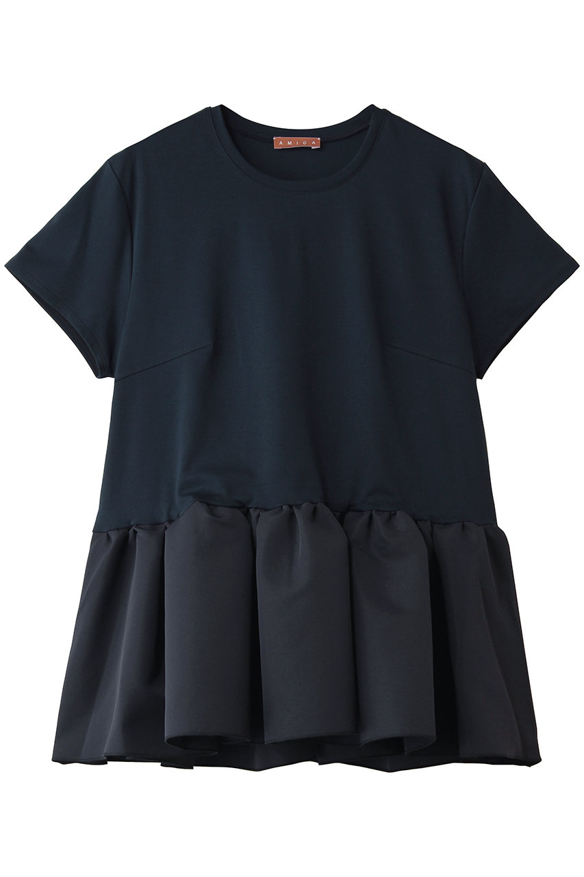 アミカキッズ/AMICA・kidsのバレリーナTシャツ(ロイヤルネイビー/AM202C-SS06)