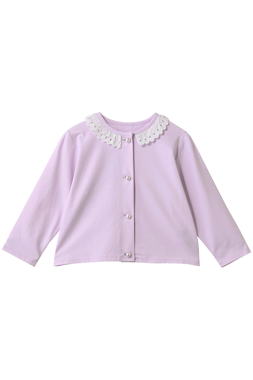 アミカキッズ/AMICA・kidsの【BABY&KIDS】ラッフルカーディガン(ラベンダー(4Y-6Y)/AM162A-AW05)