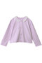 【BABY&KIDS】ラッフルカーディガン アミカキッズ/AMICA・kids ラベンダー(6Y-8Y)