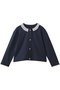 【BABY&KIDS】ラッフルカーディガン アミカキッズ/AMICA・kids ネイビー(6Y-8Y)