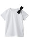 【BABY&KIDS】リボンTシャツ アミカキッズ/AMICA・kids ホワイト(6Y-8Y)