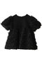 【BABY&KIDS】PETALE キッズティードレス アミカキッズ/AMICA・kids ブラック(1Y-3Y)