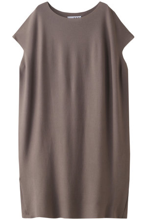 スリードッツ/three dotsのSilky organic cotton s/s tunic　オーガニックコットンチュニック