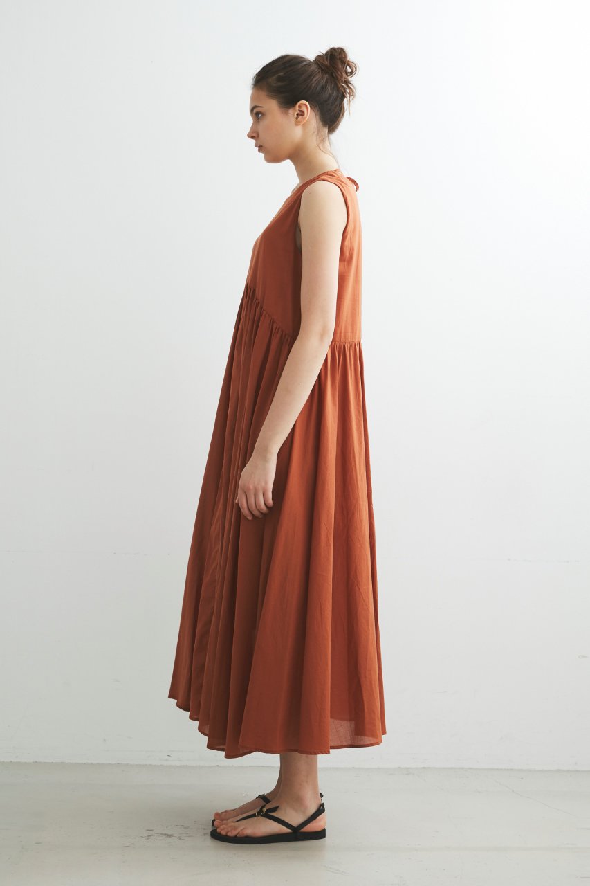 Three Dots スリードッツ Cotton Loan Dress ドレス ブラック の通販 Elleshop エル ショップ