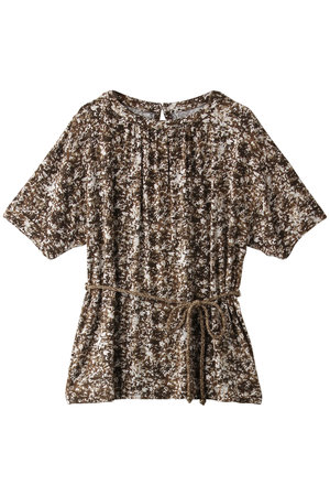 スリードッツ/three dotsのTravel line top/tie/トップス(110100/110102)