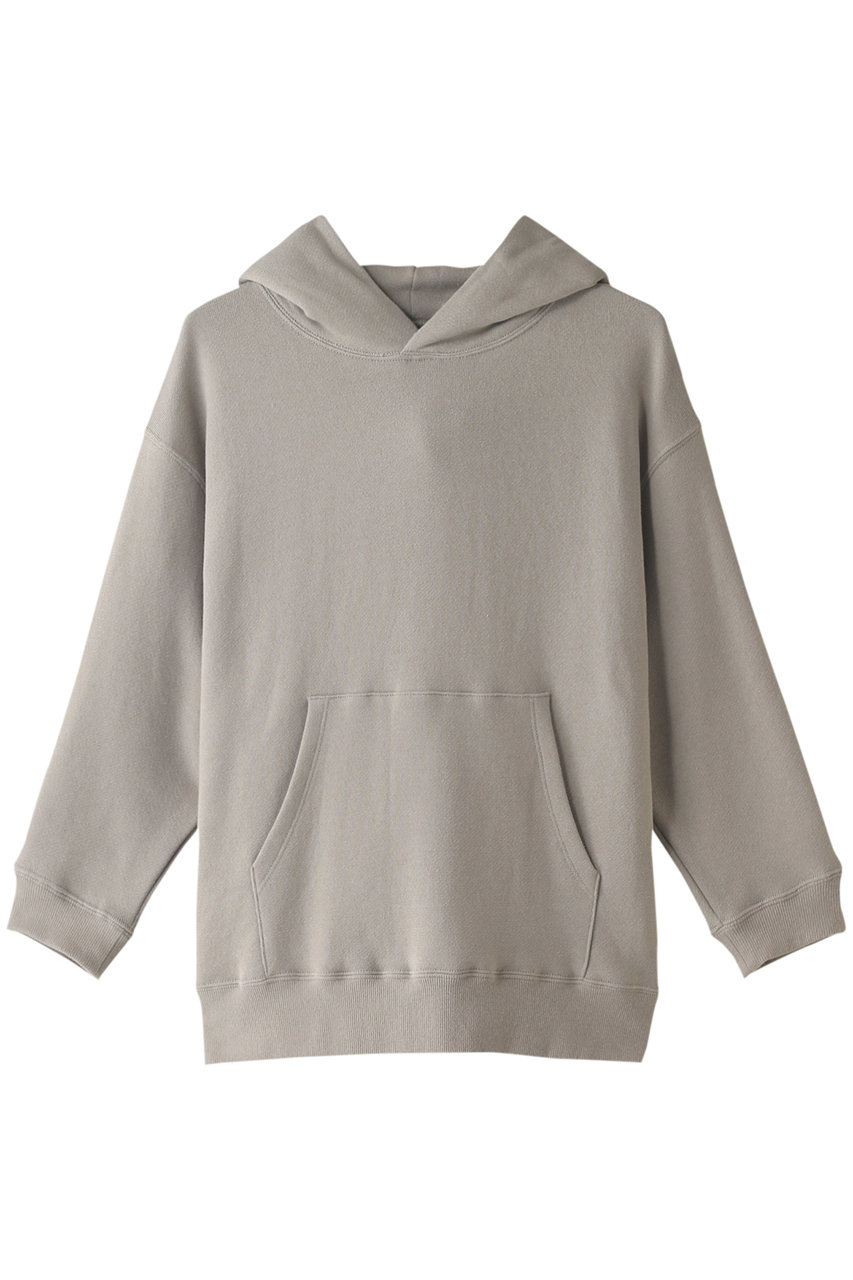 three dots スリードッツ Smilecotton frenchterry pullover/プルオーバー ベージュ