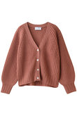 Bulky sweater l/s shorts cardiga/カーディガン
