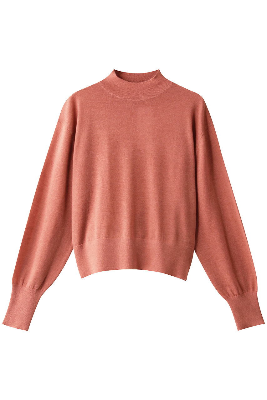 three dots スリードッツ Super fine cashmere dolman/ニット ピンク