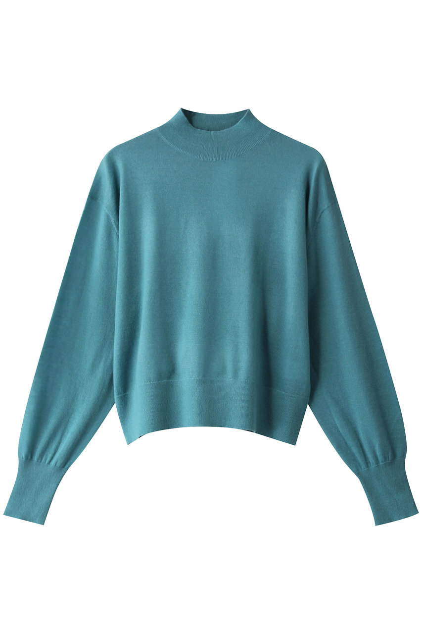 three dots スリードッツ Super fine cashmere dolman/ニット ミント