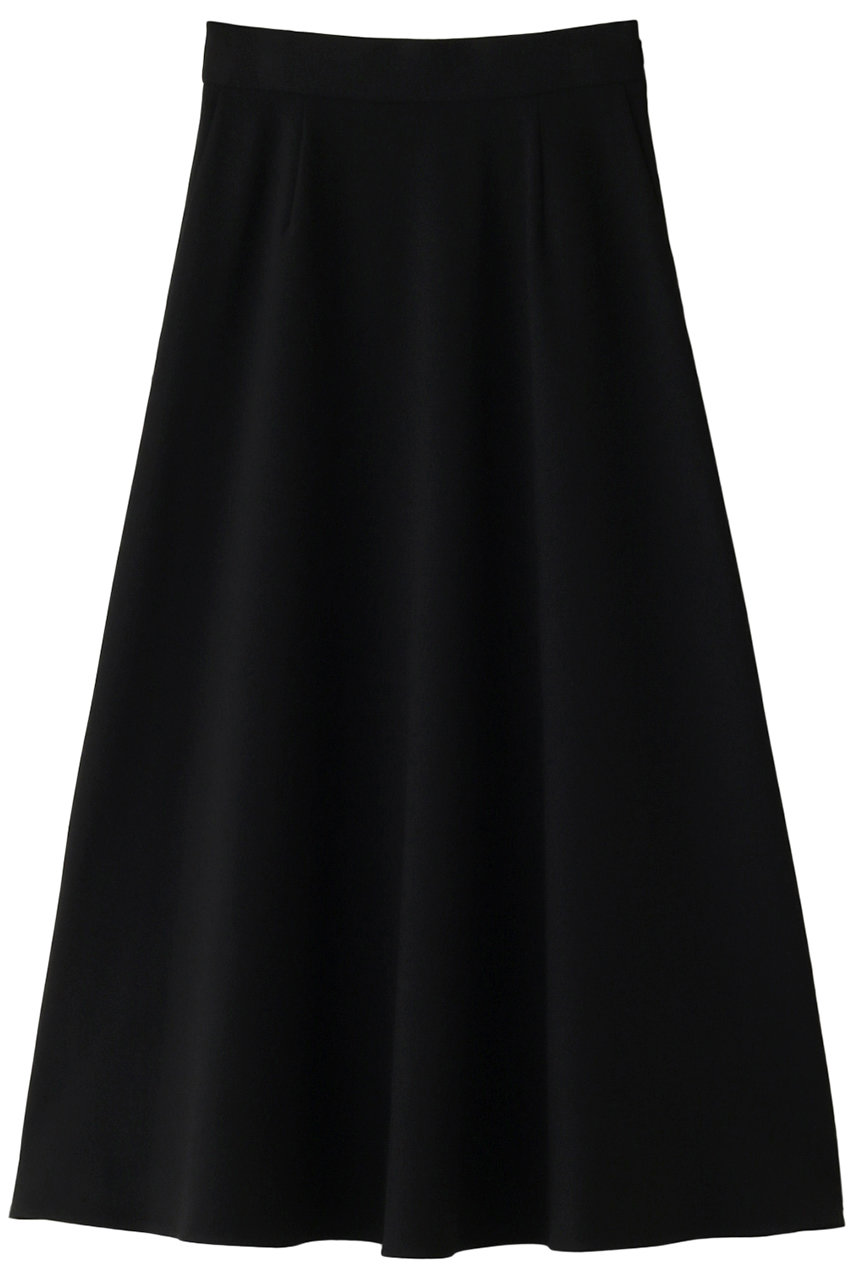 three dots Stretch tweed skirt/スカート (ブラック, M) スリードッツ ELLE SHOP