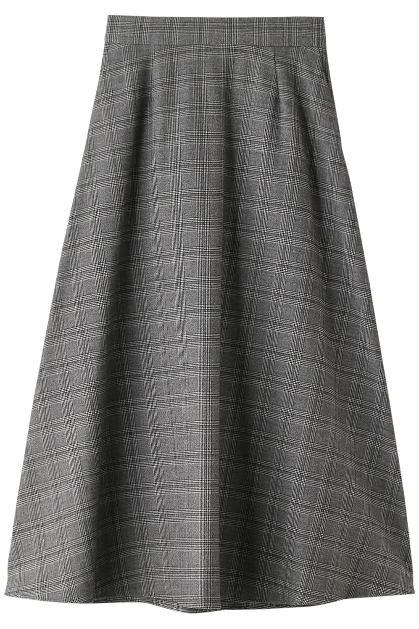 three dots Stretch tweed skirt/スカート (ブラック マルチ, S) スリードッツ ELLE SHOP three dots Stretch tweed skirt/スカート (ブラック マルチ, S) スリードッツ ELLE SHOP