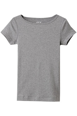 スリードッツ/three dotsのオーガニックコットン 半袖ジンジャー(110100/110102)