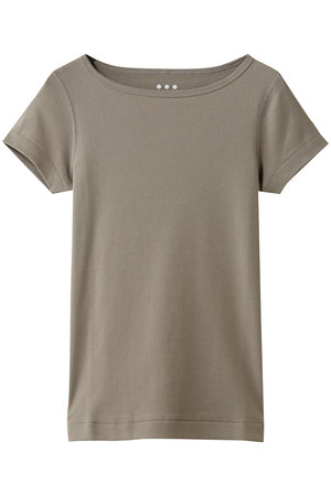 スリードッツ/three dotsのオーガニックコットン 半袖ジンジャー(110100/110102)