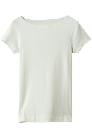 スリードッツ/three dotsのオーガニックコットン 半袖ジンジャー(110100/110102)