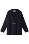 Knit outer l/s jacket/ジャケット スリードッツ/three dots ネイビー